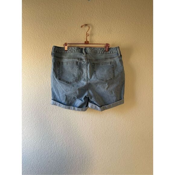 Torrid high rise denim shorts size‎ 14 - Picture 3 of 7